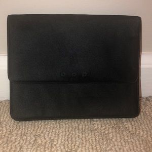 Black evening bag
